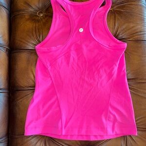 lululemon athletica Hot Pink Racerback Tank